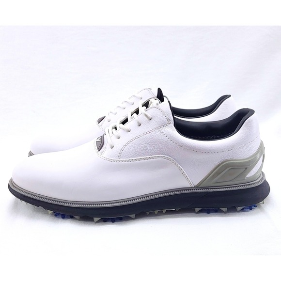 Callaway La Grange Men's White Golf Shoe - Size 9.5 - Picture 4 of 8